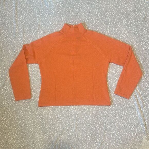 Don Rakow Sweaters - DON RAKOW Cashmere Sweater LARGE Peach